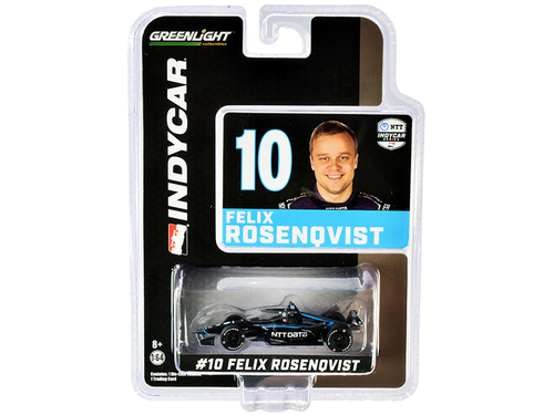 Dallara IndyCar #10 Felix Rosenqvist \NTT Data\" Chip Ganassi Racing