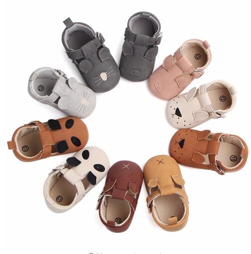 Buckle Strap Newborn baby shoes soft sole first