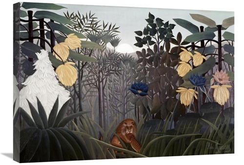 Global Gallery GCS-279891-30-142 30 in. Repast of the Lion Art Print -