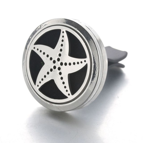 Car Diffuser Oil Scent Locket Vent Clip Stainless