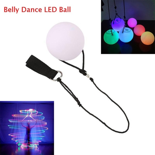 LED POI Thrown Balls Professional Belly Dance