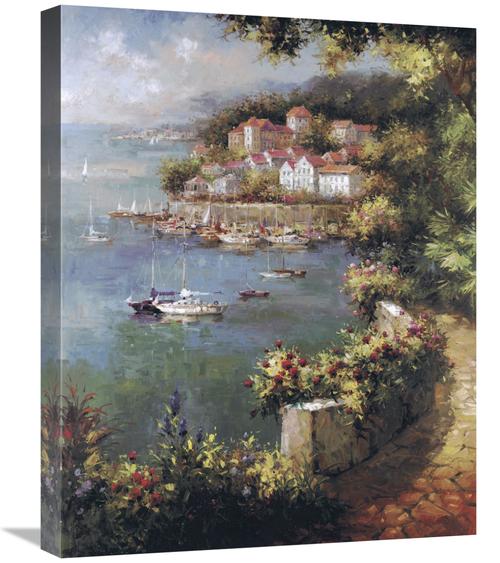 Global Gallery GCS-123286-2024-142 20 x 24 in. Rose Path Art Print - P