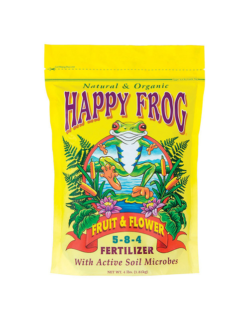 Foxfarm 7739329 Happy Frog Fruit & Flower Organic Fertilizer, 4 lb