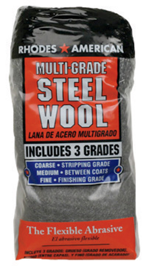 Homax 1361062 Steel Wool Pad - Pack of 12