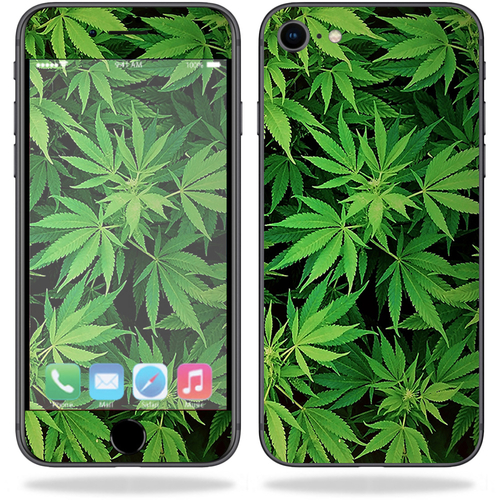 MightySkins APIPH8-Weed Skin for Apple iPhone SE 2020 7 & 8 - Weed