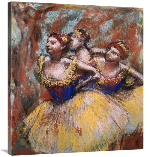 Global Gallery GCS-266203-36-142 36 in. Three Dancers Art Print - Edga