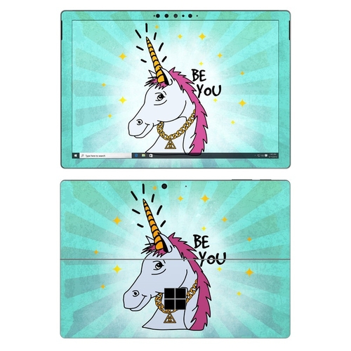 DecalGirl MSP7-BEYOUNI Microsoft Surface Pro 7 Skin - Be You Unicorn