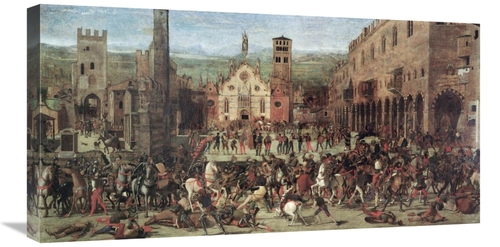 Global Gallery GCS-278789-30-142 30 in. Expulsion of the Bonacolsi Art