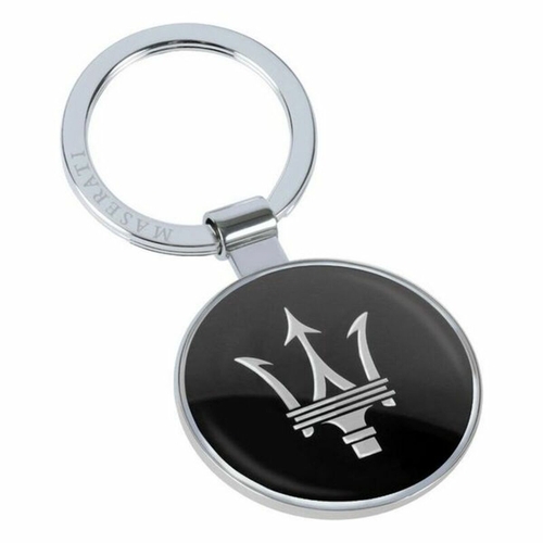 Keychain Maserati KMU4160127 Steel Black