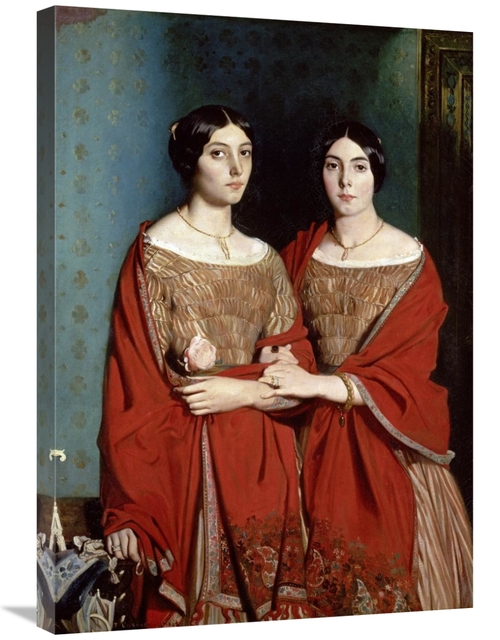 Global Gallery GCS-281885-30-142 30 in. The Two Sisters Art Print - Th