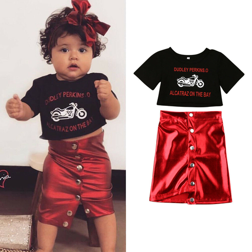 1 5Y Fashion Toddler Kids Baby Girls Sets Letter