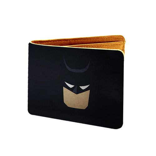 Batman Design Black Canvas, Artificial Leather