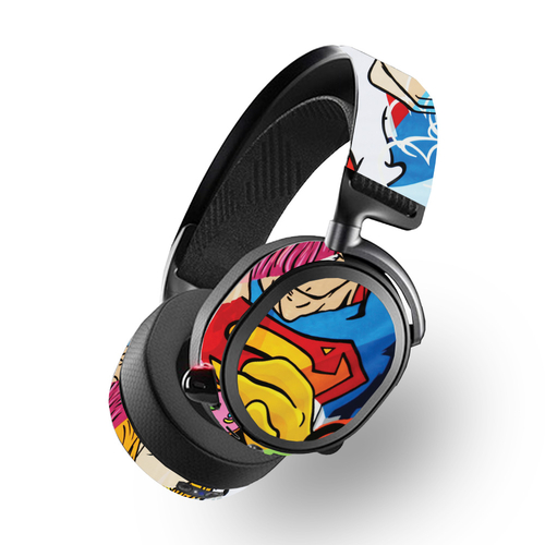 MightySkins SSARPR-Cartoon Mania Skin for Steelseries Arctis Pro Wirel