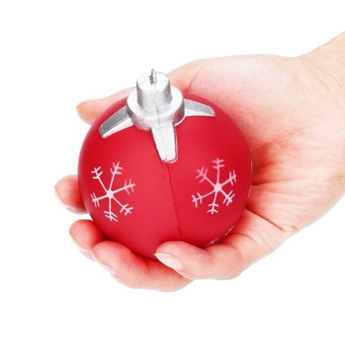 Practical jokes 1 pcs 9cm Christmas Ball Cream