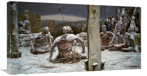 Global Gallery GCS-280514-36-142 36 in. Sitting Down They Watched Him 