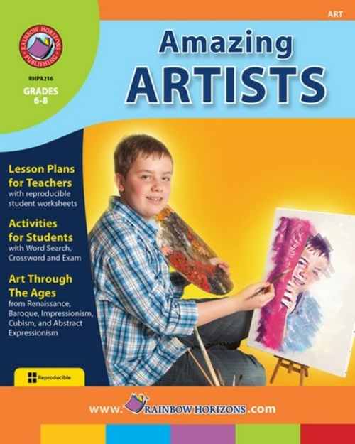 Rainbow Horizons A216 Amazing Artists - Grade 6 to 8