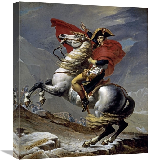 Global Gallery GCS-277273-22-142 22 in. First Consul Crossing the Alps