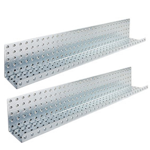 Alligator Board ALGSHELF3x32GALV 3 in. L x 32 in. W Metal Pegboard She