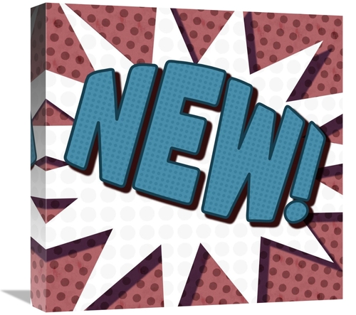 Global Gallery GCS-388376-1818-142 18 x 18 in. Word Power - New Art Pr