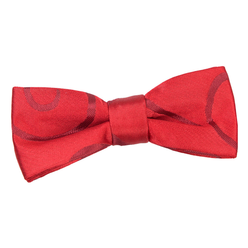 Scroll Pre-Tied Bow Tie - Boys - Burgundy