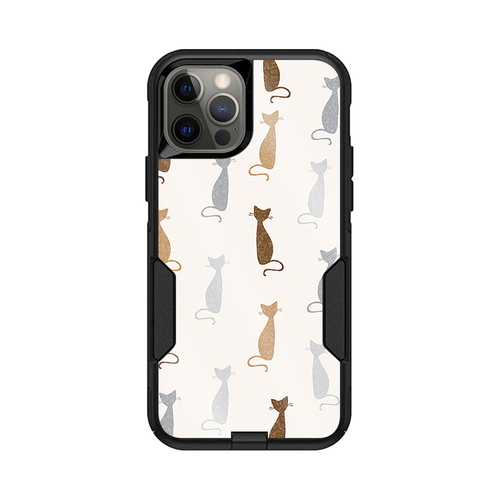 MightySkins GL-OTCIP12-Cat Lady Glossy Glitter Skin for Otterbox Commu