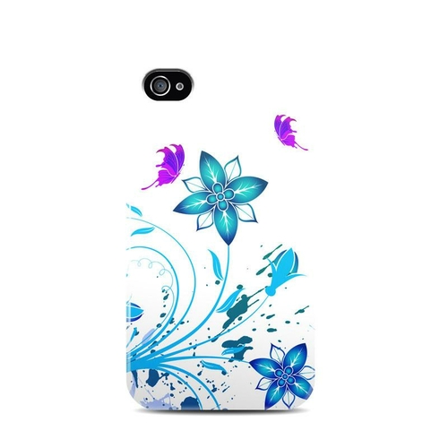 DecalGirl AIP4HC-FLUTTER Apple iPhone 4 Hybrid Case - Flutter