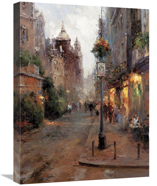 Global Gallery GCS-132415-1824-142 18 x 24 in. Strolling in Montpellie