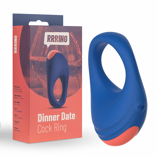 Cock Ring FeelzToys RRRING Dinner Date Vibrator (30 mm)