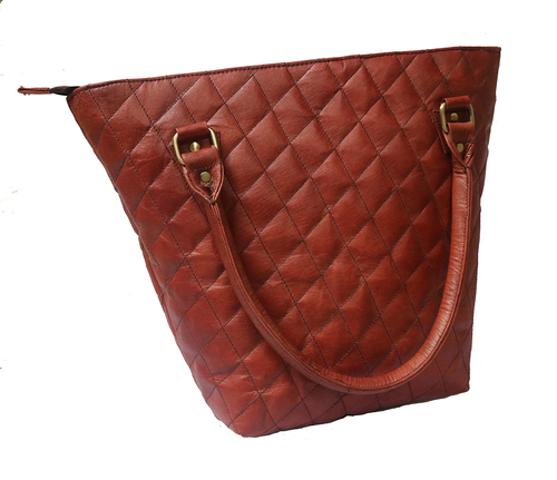 Combo Of 2 , Leather Woman's Handbag And Laptop Sleeve.