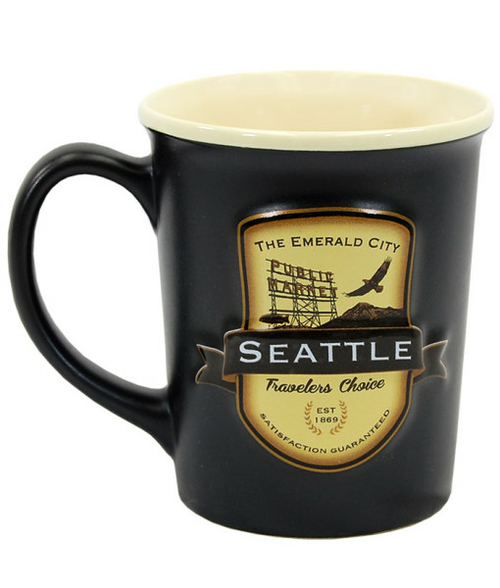 Americaware SEMSEA01 Seattle Emblem Mug
