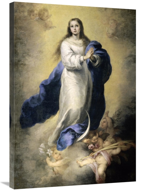 Global Gallery GCS-282582-36-142 36 in. The Immaculate Conception Art 