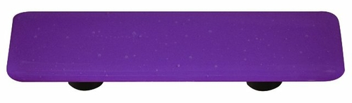 Hot Knobs HK9054-PB Opaline Cobalt Blue Rectangle Glass Cabinet Pull -