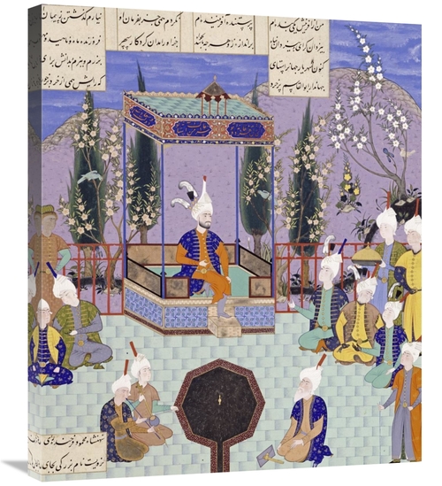 Global Gallery GCS-266885-30-142 30 in. The Houghton Shahnameh Art Pri