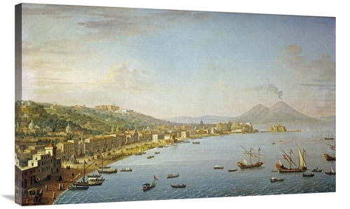 Global Gallery GCS-266640-40-142 40 in. View of Naples from Posillipo 