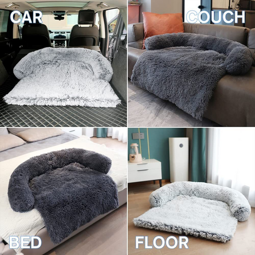 Main Sofa Plush Calming Dog Blanket xs image