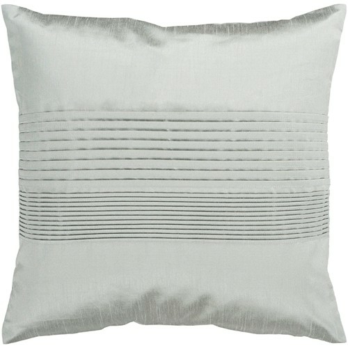 Surya Rug HH028-1818P Square Silver Seafoam Decorative Poly Fiber Pill