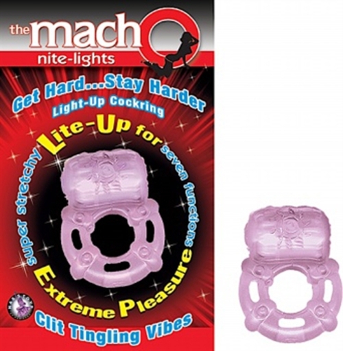 The Macho Night Light - Purple