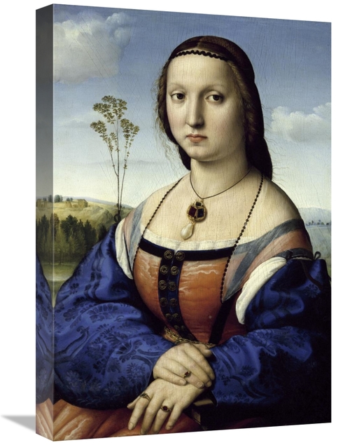 Global Gallery GCS-279533-22-142 22 in. Portrait of Maddalena Strozzi 