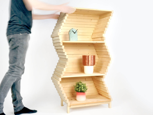 Wave Bookshelf