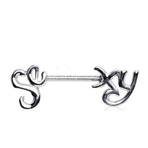 316L Surgical Steel ‘Sexy’ Nipple Bar