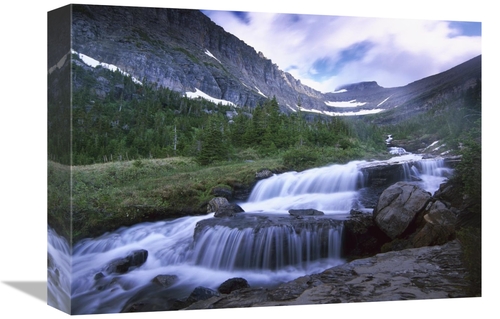 Global Gallery GCS-396355-1216-142 12 x 16 in. Lunch Creek Cascades&#4