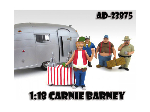 Carnie Barney \Trailer Park\" Figure For 1:18 Diecast Model Cars by