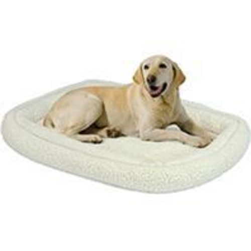 Midwest Container-Beds-Quiet Time Deluxe Double Bolster Bed- White 48x