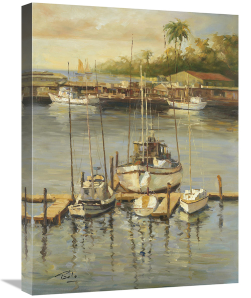 Global Gallery GCS-131242-1824-142 18 x 24 in. Bahama Harbor Art Print