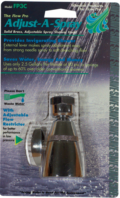 Whedon Products FP3C Showerhead Adjust A-Spray