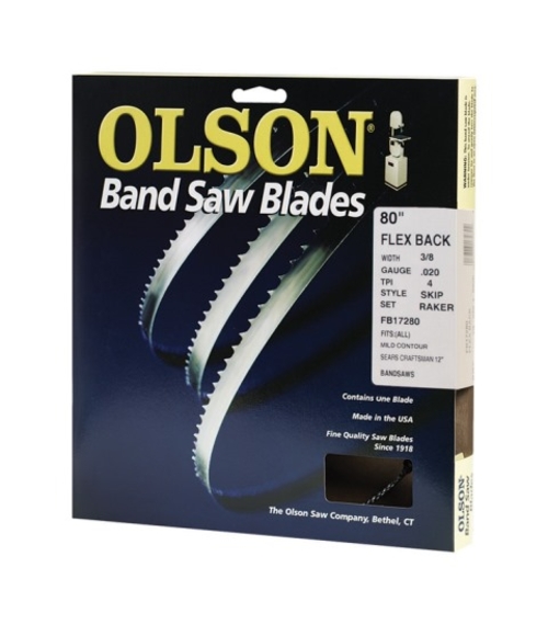 Olson Saw WB58280DB 0.38 x 80 in. Band Saw Blade