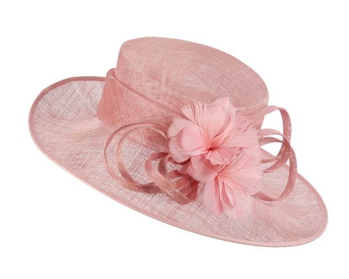 Large Pink Ladies Fashion Racing Hat