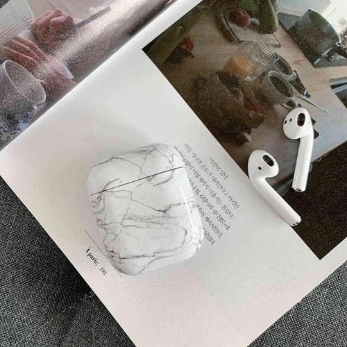 AirPods Colorful Marble Shockproof Case Cover