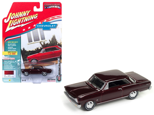 1965 Chevrolet Nova SS Madeira Maroon Poly Limited Edition to 1800pc