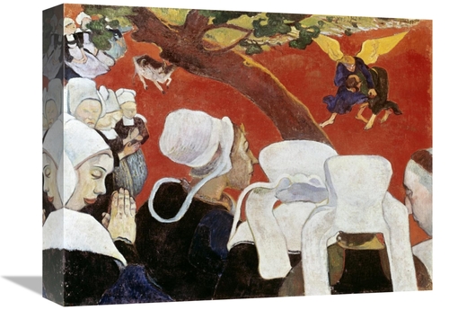 Global Gallery GCS-277668-16-142 16 in. Vision After the Sermon Art Pr